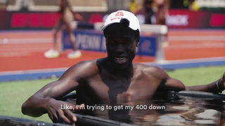 Marco Arop Got in the Ice Bath and Told Us a Bold Prediction about LA28??