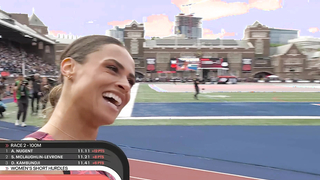 Sydney McLaughlin-Levrone's 100m Debut Wasn’t Just Talk!