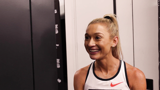 Post-race Interview | Jess Hull goes head-to-head with Welteji in the 1500m