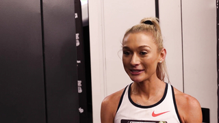 Post-race Interview | Jess Hull goes head-to-head with Welteji in the 1500m