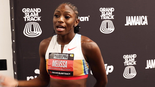 Post-race Interview | Melissa Jefferson-Wooden makes a statement in her 200m opener