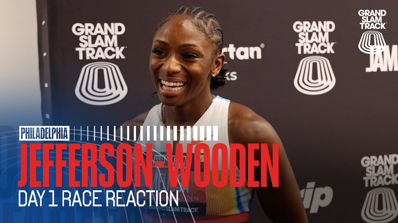 Post-race Interview | Melissa Jefferson-Wooden makes a statement in her 200m opener