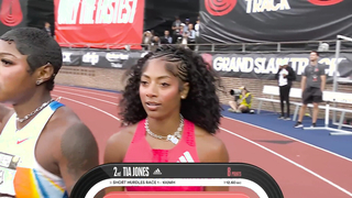 Ackera Nugent Blew by Sydney McLaughlin-Levrone in 100m Hurdles!
