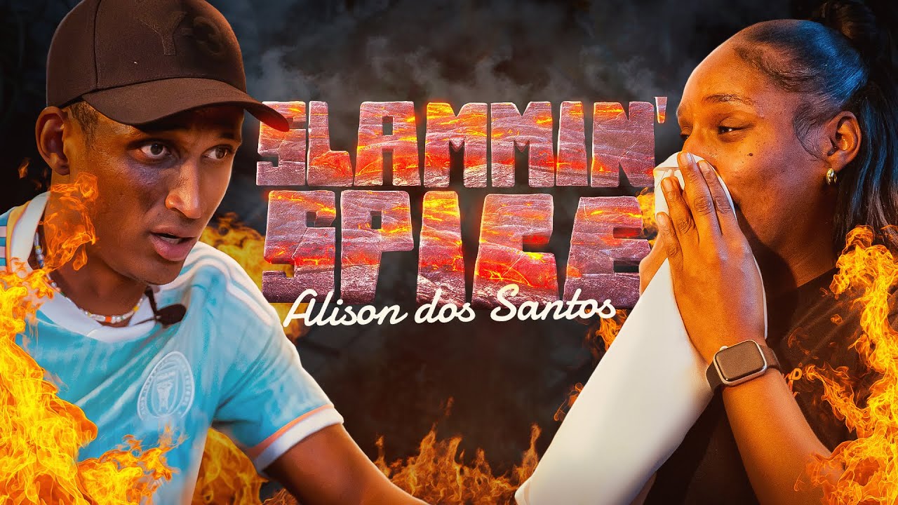 Alison Dos Santos Faced Spicy Tacos and Spicier Questions!