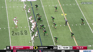 Every Throw: Fernando Mendoza vs Oregon | Indiana QB Film Study