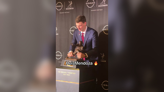 Congrats Fernando Mendoza! Big Moment for Indiana Football