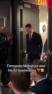 Fernando Mendoza Congratulations! Huge Milestone