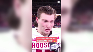 ongratulations Fernando Mendoza | Hoosiers Star QB