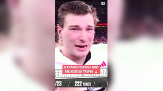 ongratulations Fernando Mendoza | Hoosiers Star QB