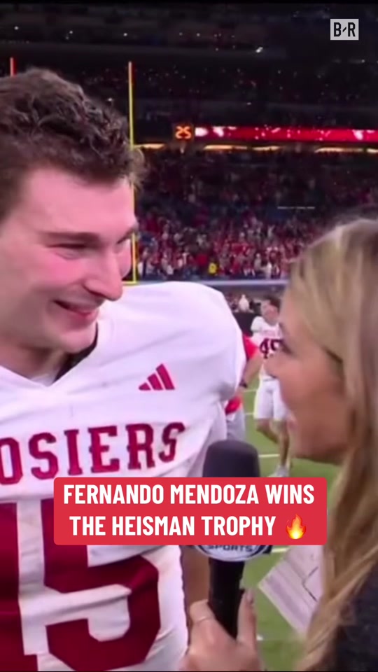 ongratulations Fernando Mendoza | Hoosiers Star QB