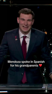 Mendzoa Grandparents #spanish #cfb #collegefootball #heisman #family