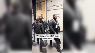 Victor Wembanyama and the Spurs Fall to the Knicks in the NBA Cup Final