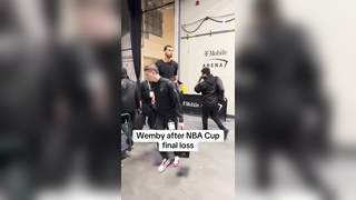 Victor Wembanyama and the Spurs Fall to the Knicks in the NBA Cup Final