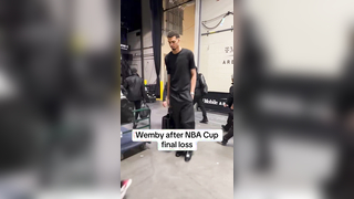 Victor Wembanyama and the Spurs Fall to the Knicks in the NBA Cup Final