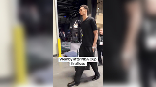 Victor Wembanyama and the Spurs Fall to the Knicks in the NBA Cup Final