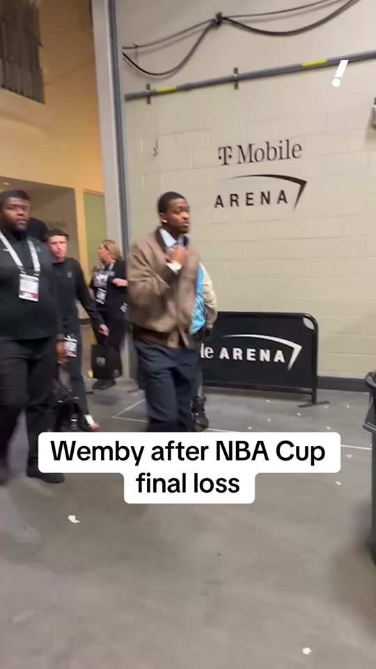 Victor Wembanyama and the Spurs Fall to the Knicks in the NBA Cup Final
