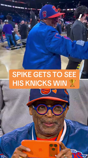 Spike Lee Was There as the Knicks Finally Won a Trophy for the First Time Since ’73