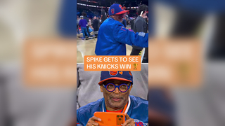 Spike Lee Was There as the Knicks Finally Won a Trophy for the First Time Since ’73