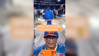 Spike Lee Was There as the Knicks Finally Won a Trophy for the First Time Since ’73