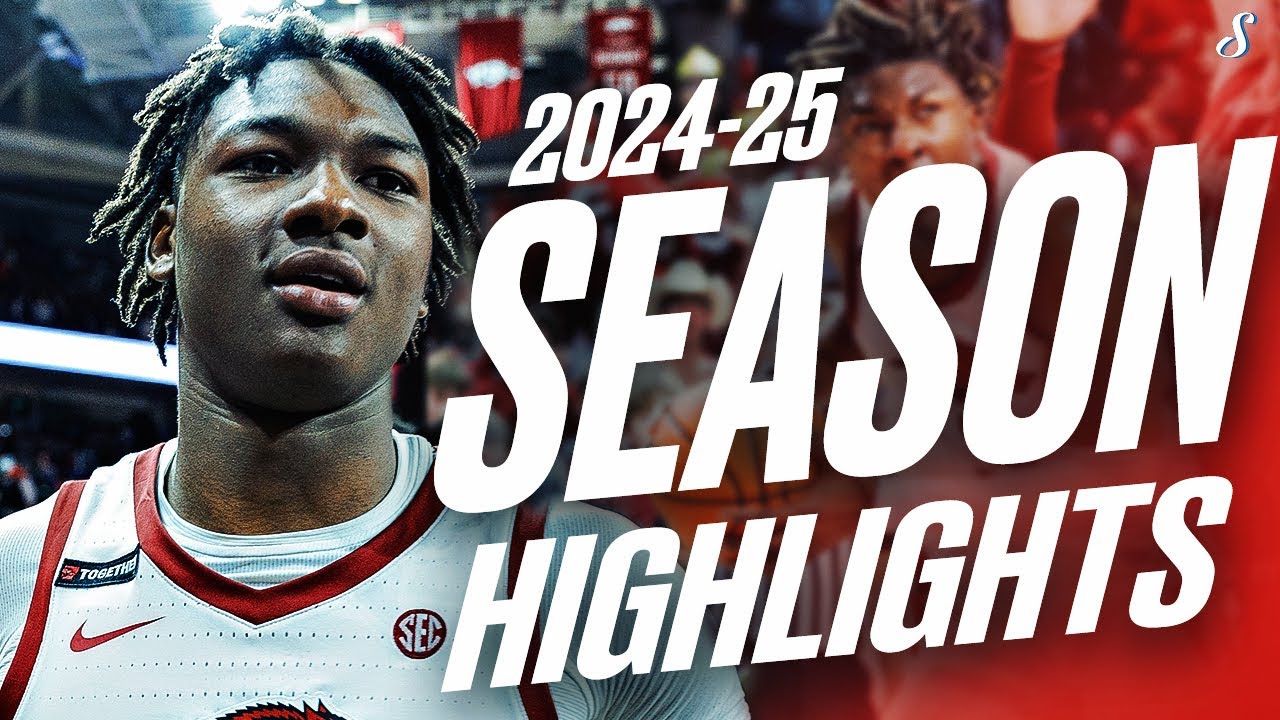 Adou Thiero Arkansas Season Highlights | 15.1 PPG 5.8 RPG 1.6 STL 54.5 FG%