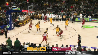 Adou Thiero's Career-High Performance vs #8 Baylor - 24 PTS & 6 REB | Nov 9, 2024