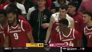 Adou Thiero's Career-High Performance vs #8 Baylor - 24 PTS & 6 REB | Nov 9, 2024