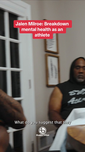 EXCULSIVE doc with Alabama quarterback Jalen Milroe talking about men...