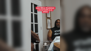 EXCULSIVE doc with Alabama quarterback Jalen Milroe talking about men...