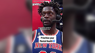 Julius Randle talks about putting his mental health first #juliusrand...
