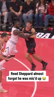 Nice save #nba #basketball #rockets #reedsheppard #funny