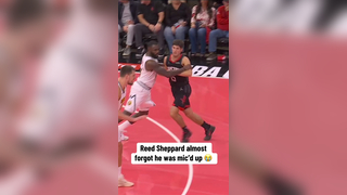 Nice save #nba #basketball #rockets #reedsheppard #funny