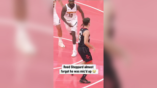 Nice save #nba #basketball #rockets #reedsheppard #funny