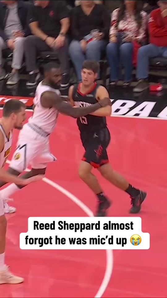 Nice save #nba #basketball #rockets #reedsheppard #funny