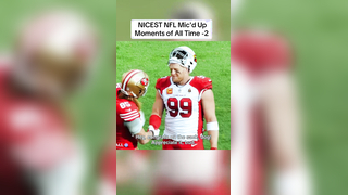 NICEST NFL Mic'd Up Moments of All Time -2