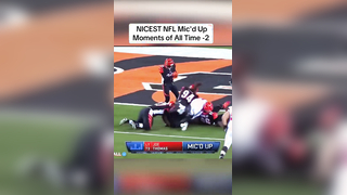 NICEST NFL Mic'd Up Moments of All Time -2