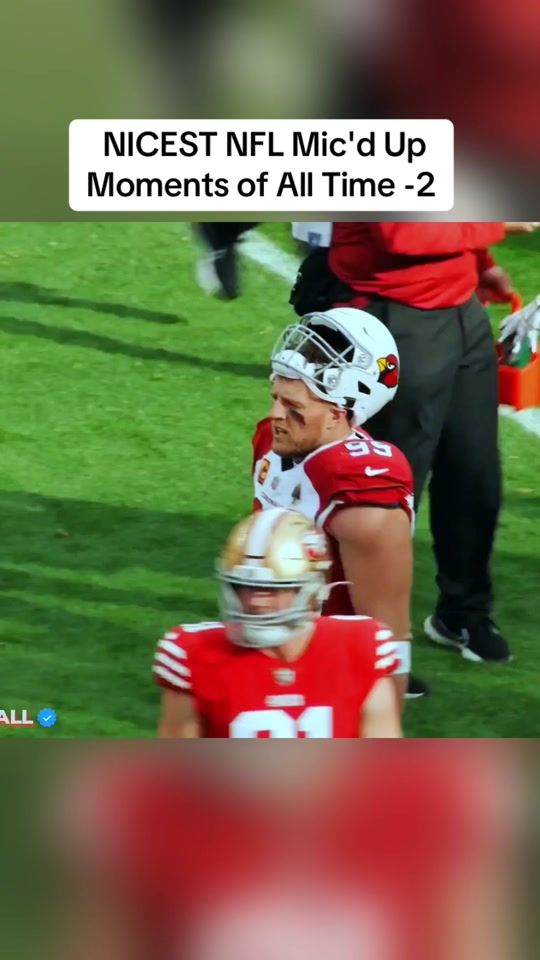 NICEST NFL Mic'd Up Moments of All Time -2