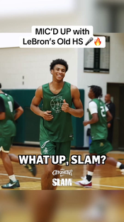 Leigh Cotton MIC’D UP at St. Vincent-St. Mary practice did NOT disapp...