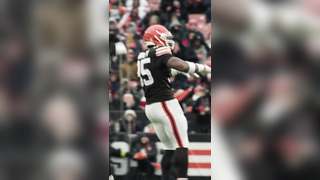 "i'll tell brock to give you one" #georgekittle #mylesgarrett #nfl...