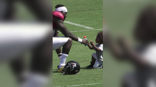 Mohamed Sanu is the best dad Throwback to this mic'd up moment #atl...