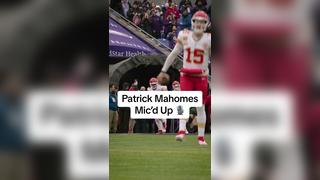Buckle up. QB1 was mic’d up in Baltimore #micdup #nflplayoffs #ch...