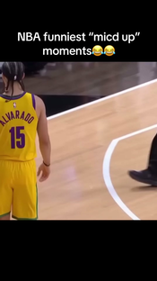 #nba #micdup #micdupnba #lebron #josealvarado #giannis #funny #jamorant