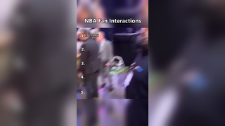 Fan Interactions in the NBA #nba #basketball #sports #foryou #fyp