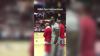 Fan Interactions in the NBA #nba #basketball #sports #foryou #fyp