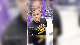 Fan Interactions in the NBA #nba #basketball #sports #foryou #fyp