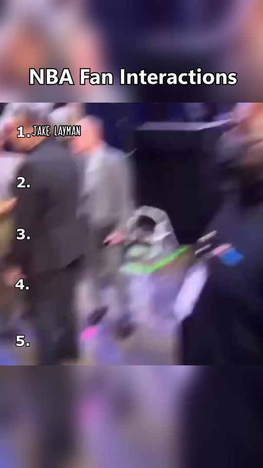 Fan Interactions in the NBA #nba #basketball #sports #foryou #fyp