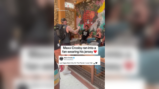 Maxx Crosby Raider fans (via Maxx Crosby) #maxxcrosby #lasvegasrai...