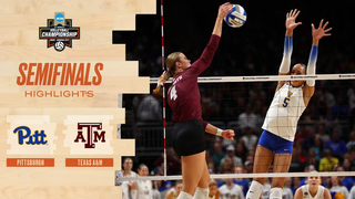 Texas A&M Battles Pitt in 2025 NCAA Volleyball Semifinal