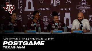 Texas A&M Sweeps Pitt: Jamie Morrison, Lednicky, Cos-Okpalla & Stowers Address Media | NCAA Semifinals