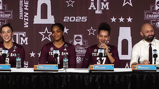 Texas A&M Sweeps Pitt: Jamie Morrison, Lednicky, Cos-Okpalla & Stowers Address Media | NCAA Semifinals