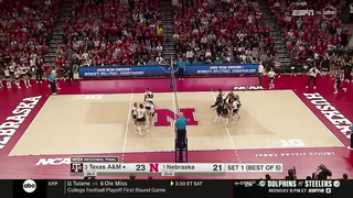 Texas A&M Battles Nebraska in 2025 NCAA Volleyball Regional Final